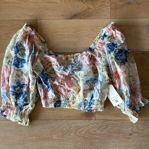 Billabong Floral Blouse